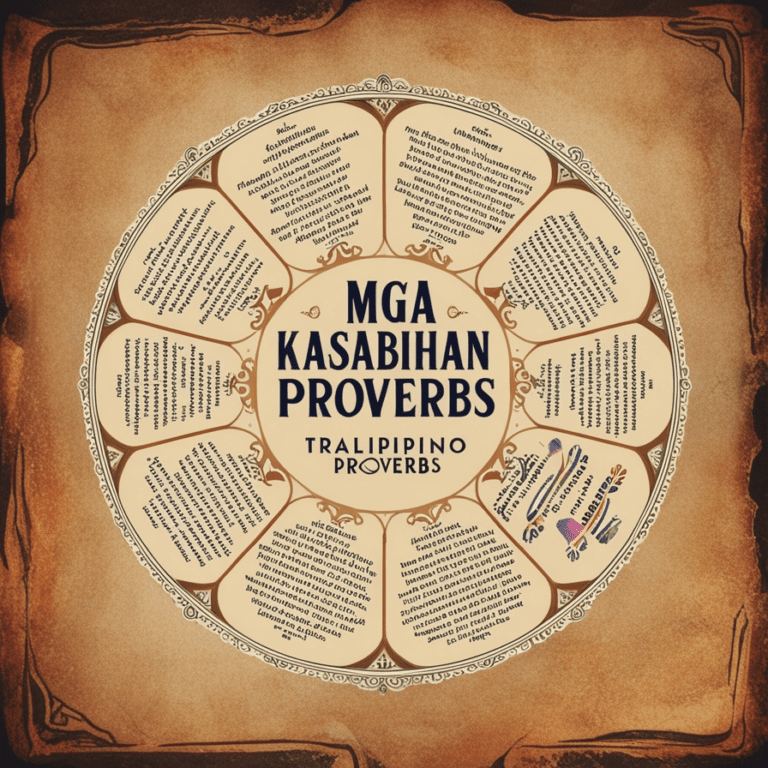 mga kasabihan