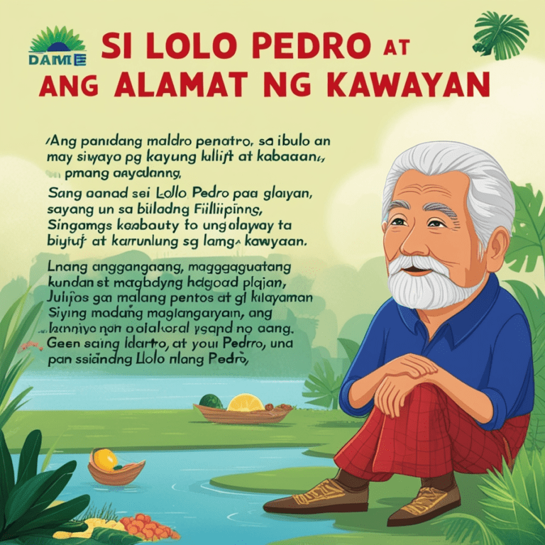 Si Lolo Pedro at ang Alamat ng Kawayan